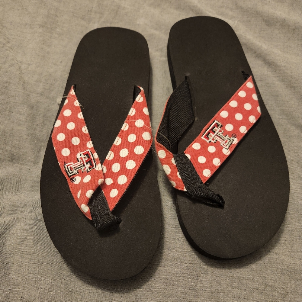 Texas Tech Flip Flops (S)
